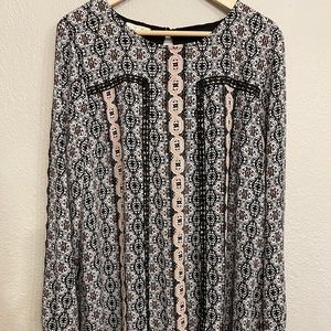 Maurices Long Sleeve Dress Sz XL